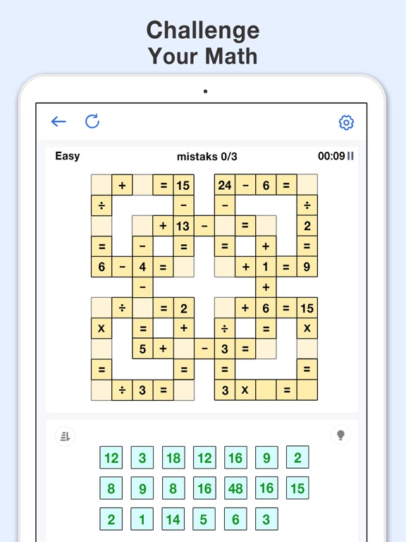 Math Cross - Math Puzzle Games