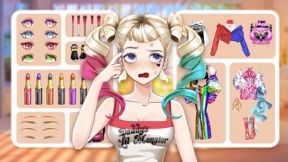 Anime Dress Up Games: Stylist Screenshot