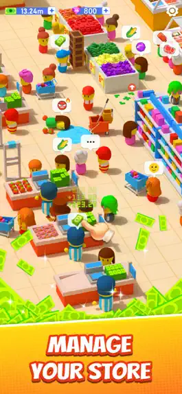 Game screenshot My Idle Store - Food venture apk