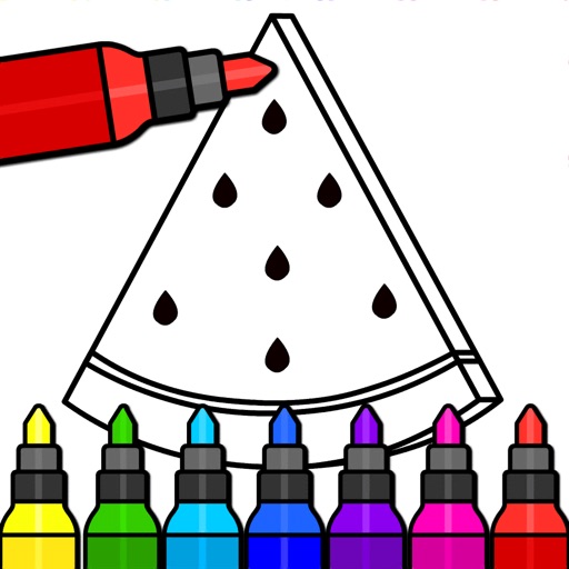 Coloring Games for Kids! iOS App