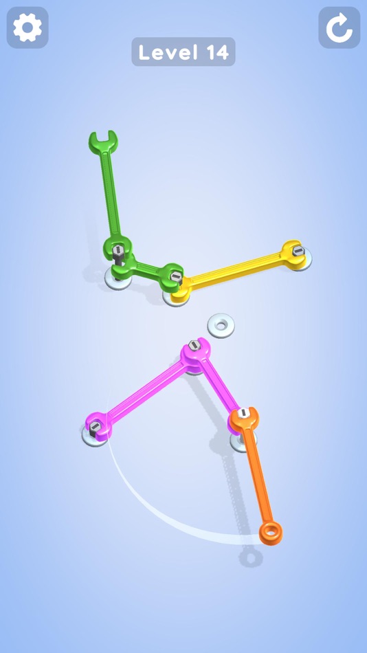 #5. Wrench Puzzle (iOS) 由: Feelcrafters Oyun Yazilim