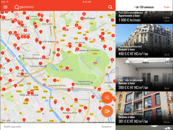 Screenshot #5 pour Immobilier Geoimmo