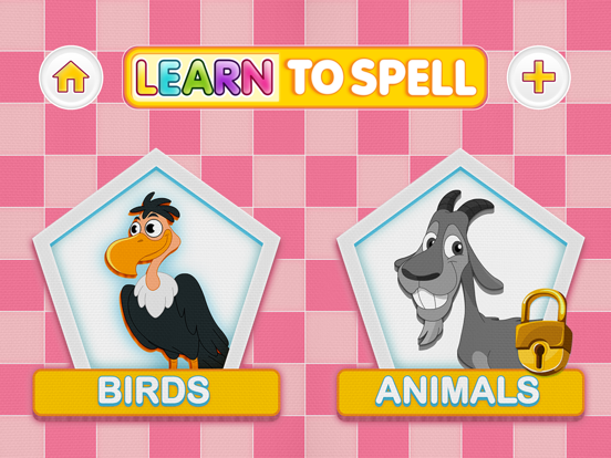 Learn To Spell English Words iPad screenshot