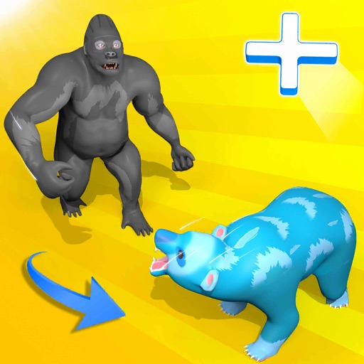 Merge Animal - Dinosaur Fight icon