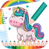 Unicorn World – Coloring Book icon