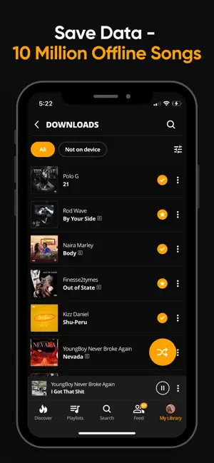 Audiomack - Play Music Offline13+_3