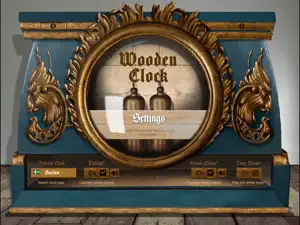 Wooden Clock screenshot 3