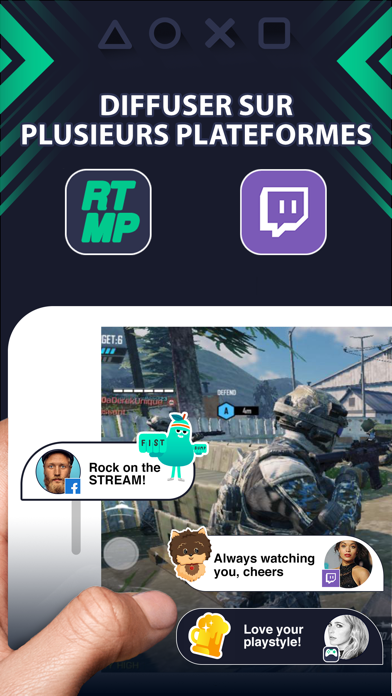Screenshot #1 pour Enregistreur d'écran - Stream