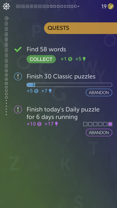 Word Search + Infinite Puzzles Screenshot