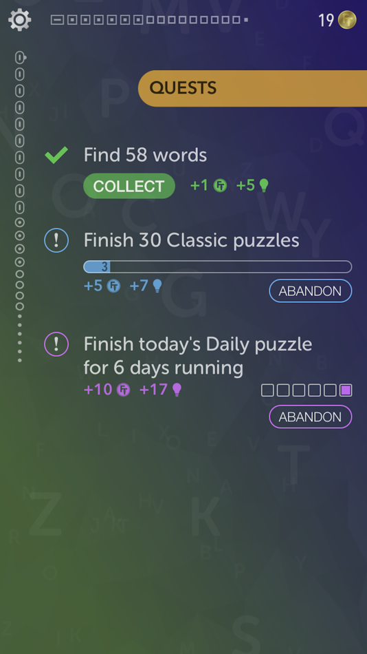 #5. Word Search + Infinite Puzzles (iOS) 来自: Funnerware