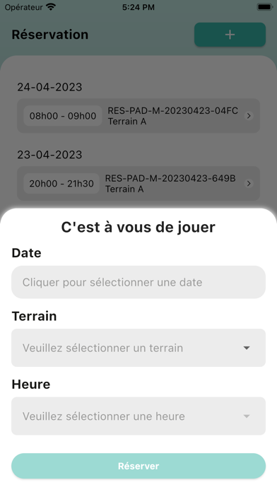 SkyFitness Screenshot
