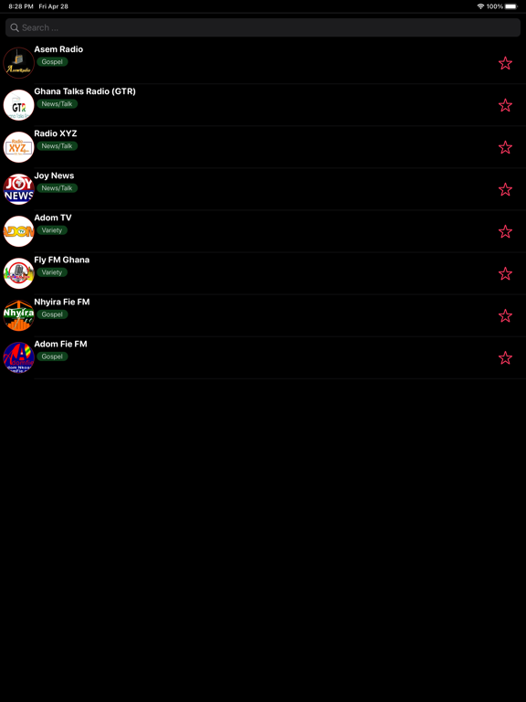 Screenshot #4 pour Radio Ghana.