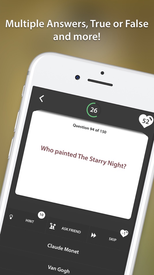 #3. Art Challenge: Quiz Game (iOS) 由: Peaksel
