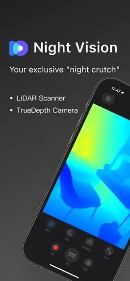 Game screenshot Night Vision - LiDAR Scanner mod apk
