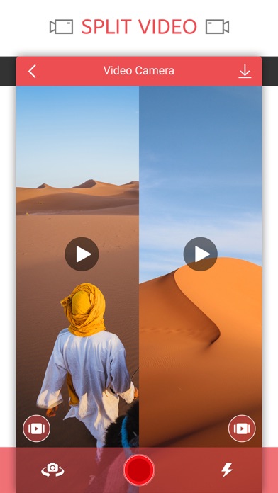 Split Video Maker Camera Screenshot