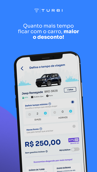Turbi - Aluguel de Carros 24h Screenshot