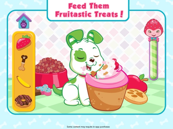 Strawberry Shortcake Puppy Fun iPad app afbeelding 5