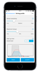 e-motion® M25 screenshot
