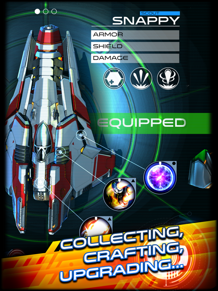 Space Galaxy Warrior Shooter