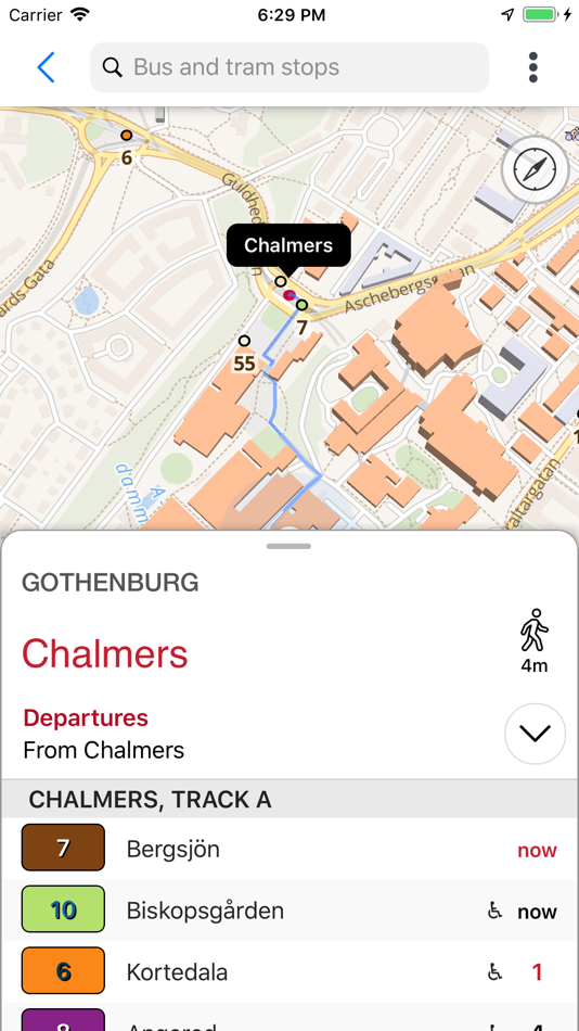 #2. Find Your Way on Campus (iOS) 由: Chalmers