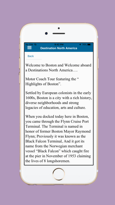 Destinations North America Screenshot
