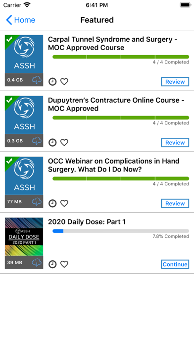 Screenshot #3 pour ASSH Exams
