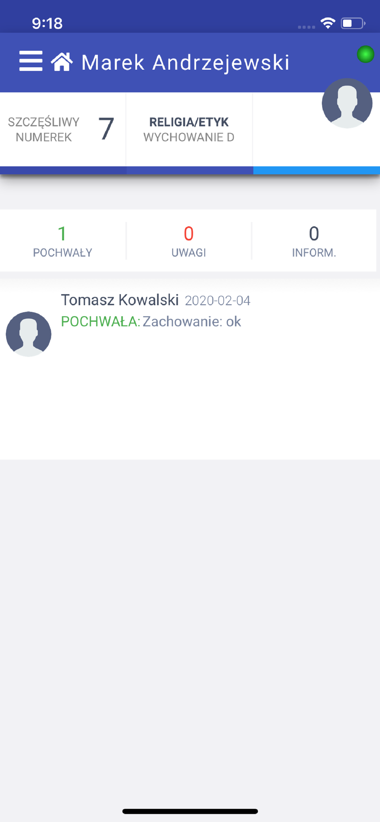 Prymus wyniki ucznia screenshot 6