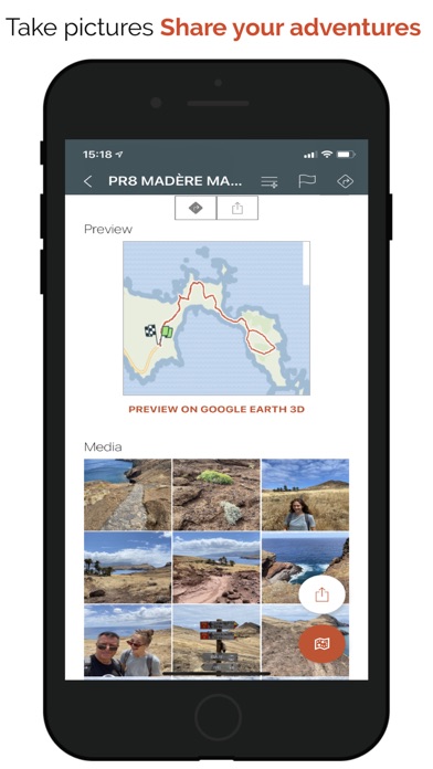 SityTrail+ GPS hike bike ski Screenshot