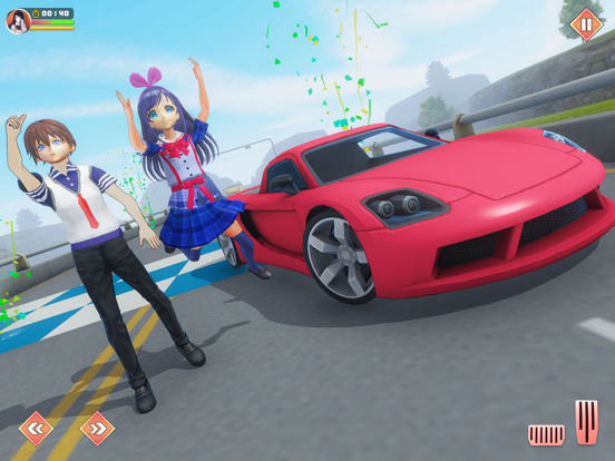 Anime School Girl Love Life 3Dのおすすめ画像5