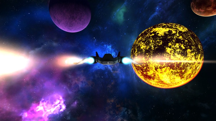 VR Space Roller Coaster Galaxy screenshot-5