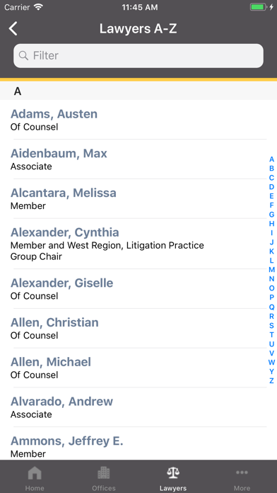 Screenshot #2 pour Dickinson Wright