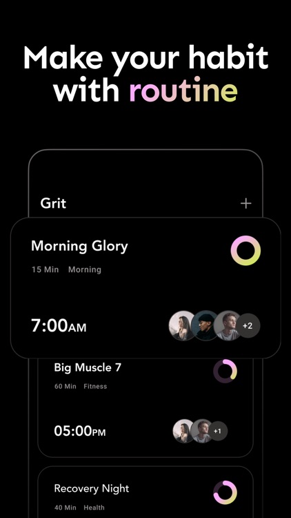 Grit-Routine with your friends