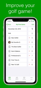 Golfer's Scorecard screenshot #2 for iPhone