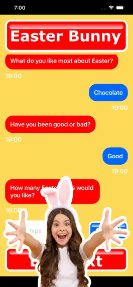 Game screenshot Call Easter Bunny Voicemail apk