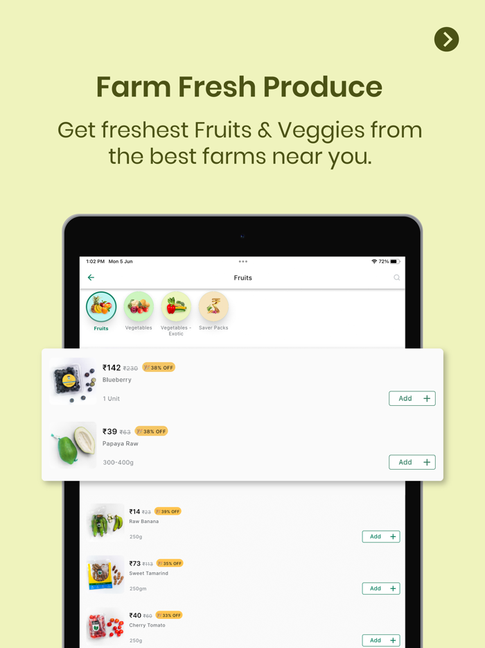 JUST Fresh  Fruit and Vegetable