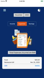 savings scorecard iphone screenshot 2