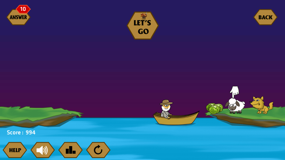 #2. River Crossing IQ - IQ Test (iOS) By: Tiep Le