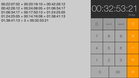 Simple Timecode Calculatorのおすすめ画像2