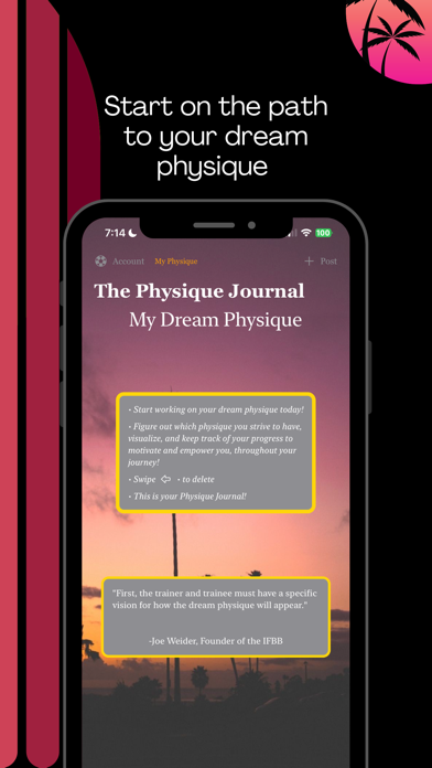 The Physique Journal Screenshot