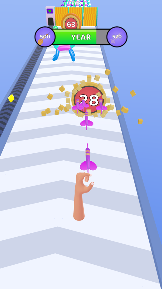 #3. Balloon Dart Run (iOS) 由: Taninty Game Studio