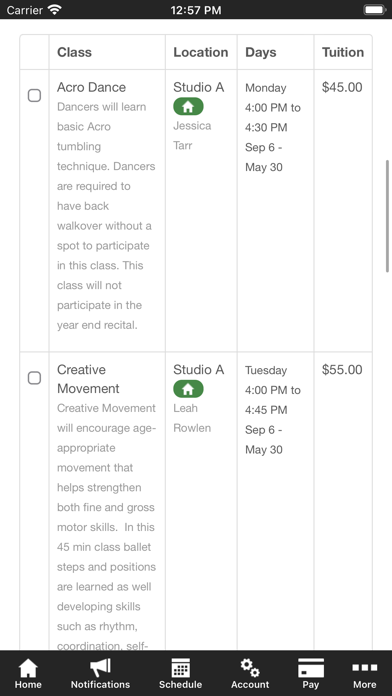 Precision Dance Center Screenshot