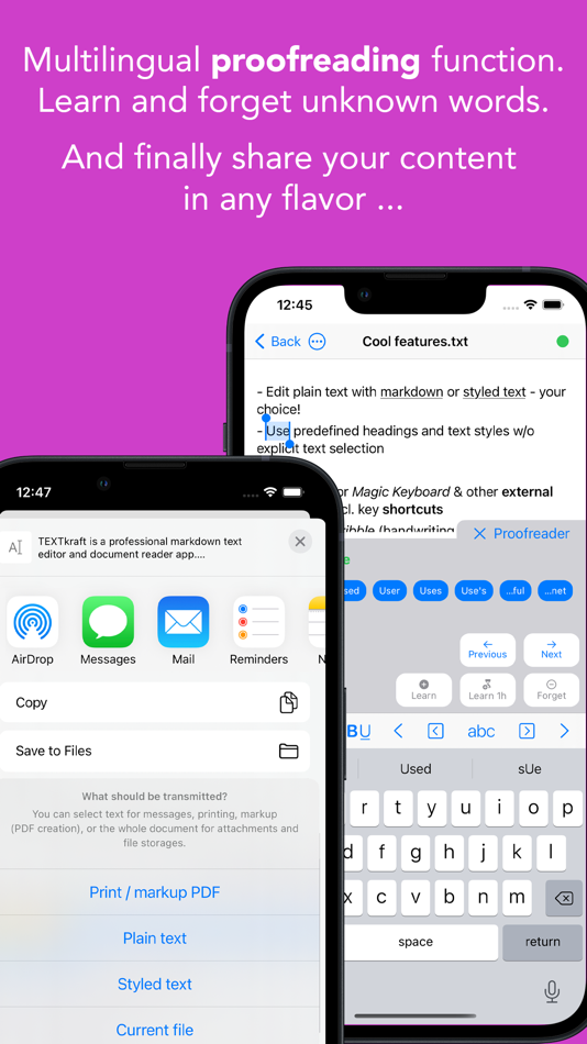#6. TEXTkraft 5 - Text Editor (iOS) By: Infovole