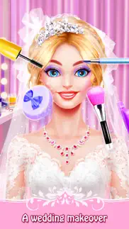 makeup games: wedding artist iphone screenshot 2