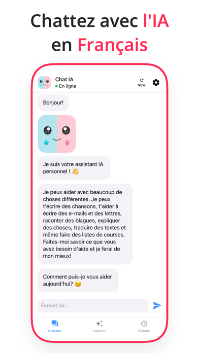 Screenshot #2 pour AI Chat IA Francais