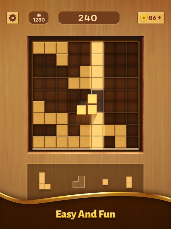 Wood Block Puzzle : Brain Gameのおすすめ画像4