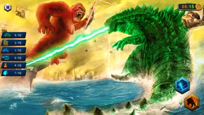 Monster City: Destruction Game Screenshot