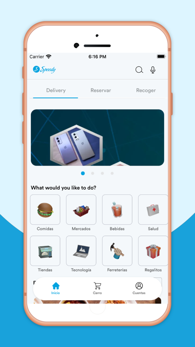 Speedy Delivery & Pickup Screenshot