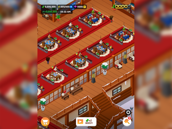 Idle Restaurant Tycoon: Empire iPad app afbeelding 7