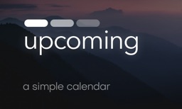 Upcoming - a simple calendar