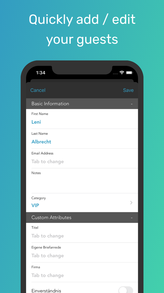 #4. Sweap Guestlist (iOS) 由: MATE Development GmbH